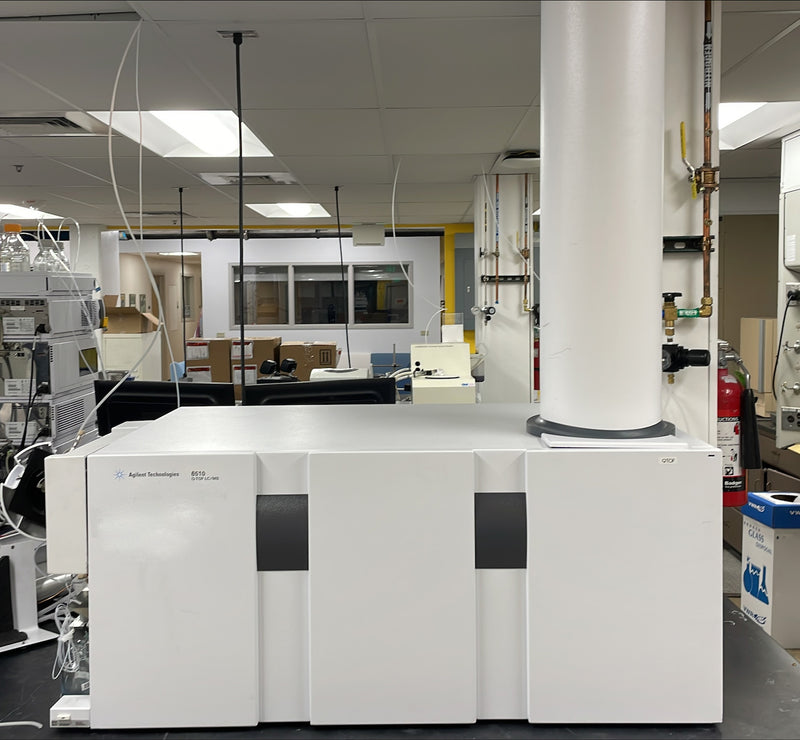 Agilent 6520 Q-TOF MS (Quadrupole–Time-of-Flight Mass Spectrometry)