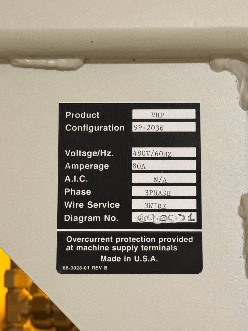 Lam / Novellus / Gasonics Vertical High Pressure (VHP) Furnace