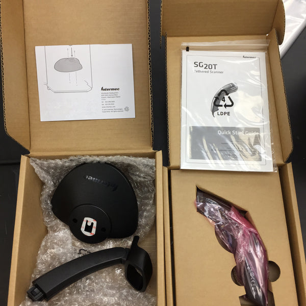 Intermec Tethered Scanner and Stand