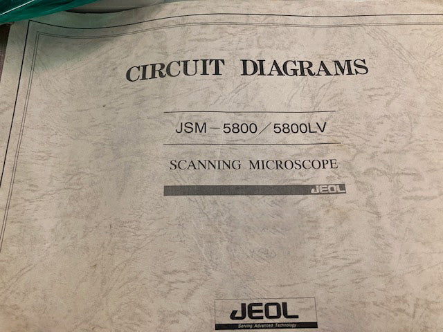 Jeol JSM 5800 SEM (Scanning Electron Microscope)