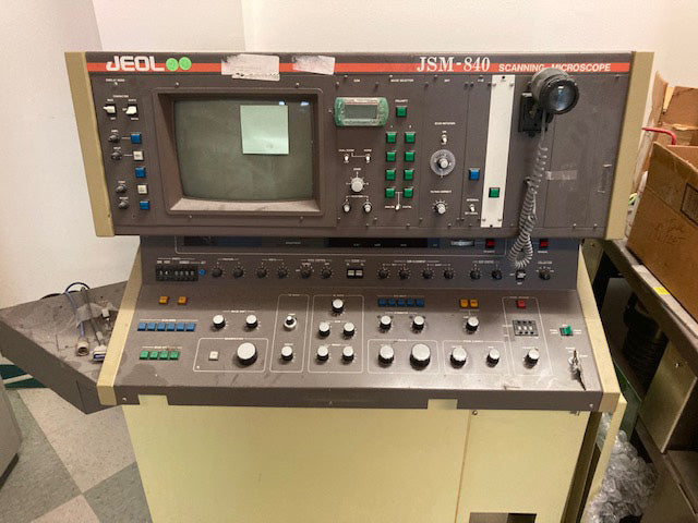 Jeol JSM 840 SEM (Scanning Electron Microscope)