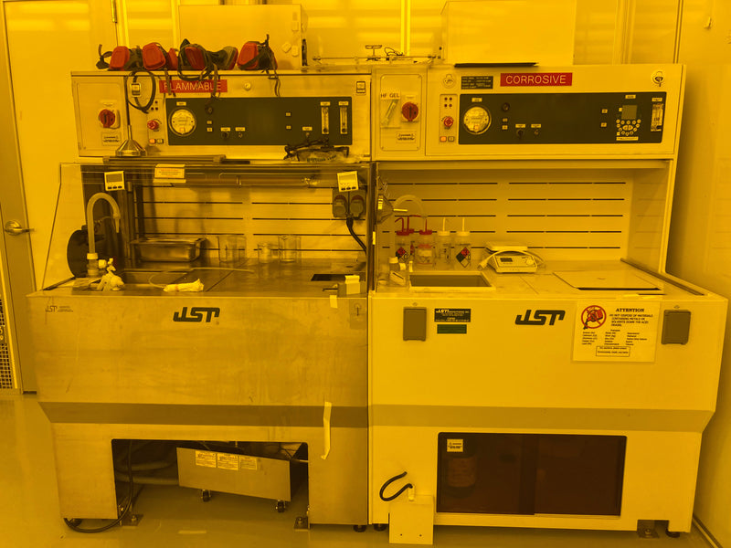 JST Spray Solvent Tool (SST) Wet Bench