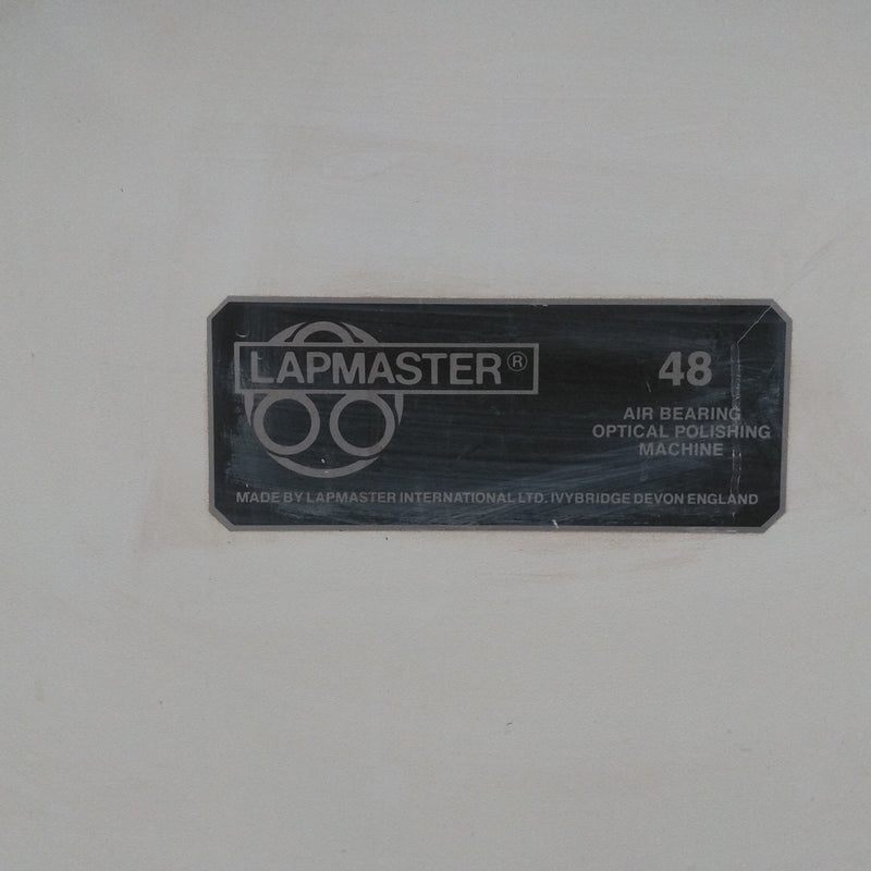 Lapmaster 48 Optical Polisher