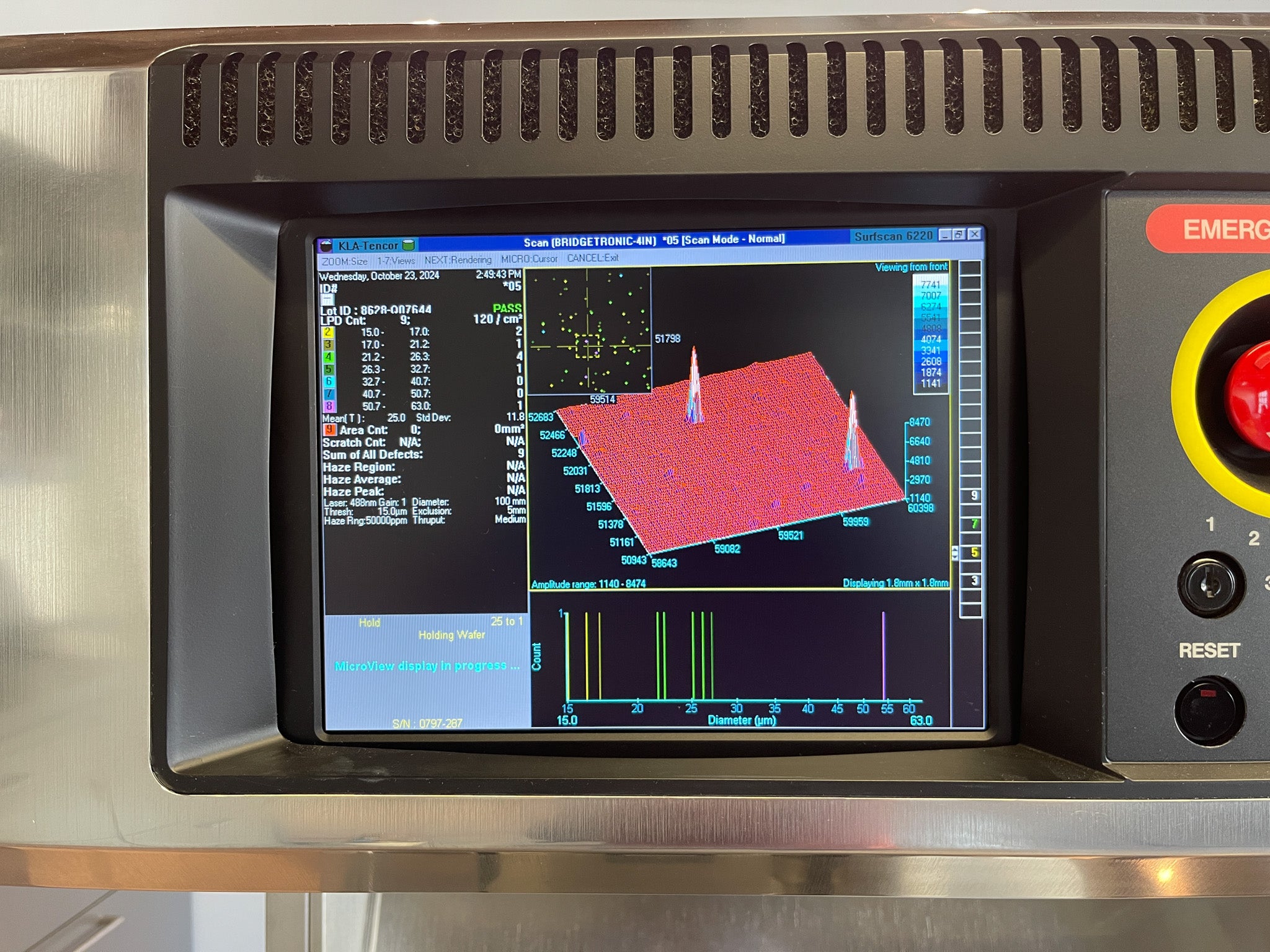 KLA Surfscan 6220 Particle Defect System – Bridge Tronic Global