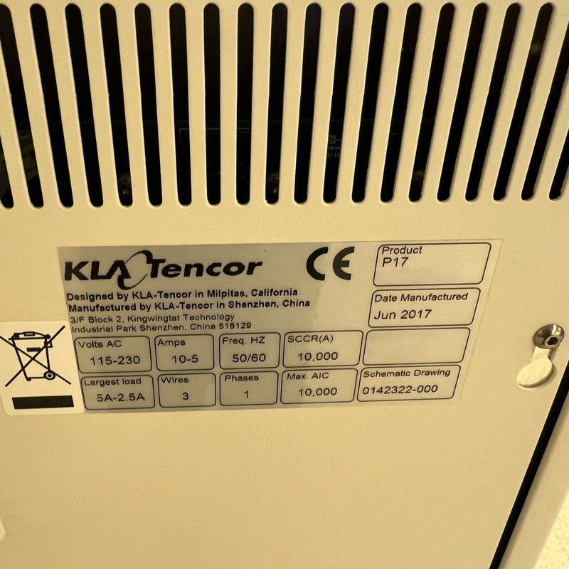 KLA P 17 Surface Profilometer