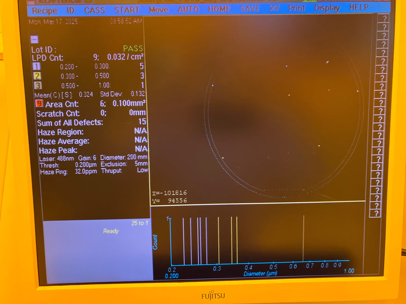 KLA Surfscan 6420 Particle Defect System