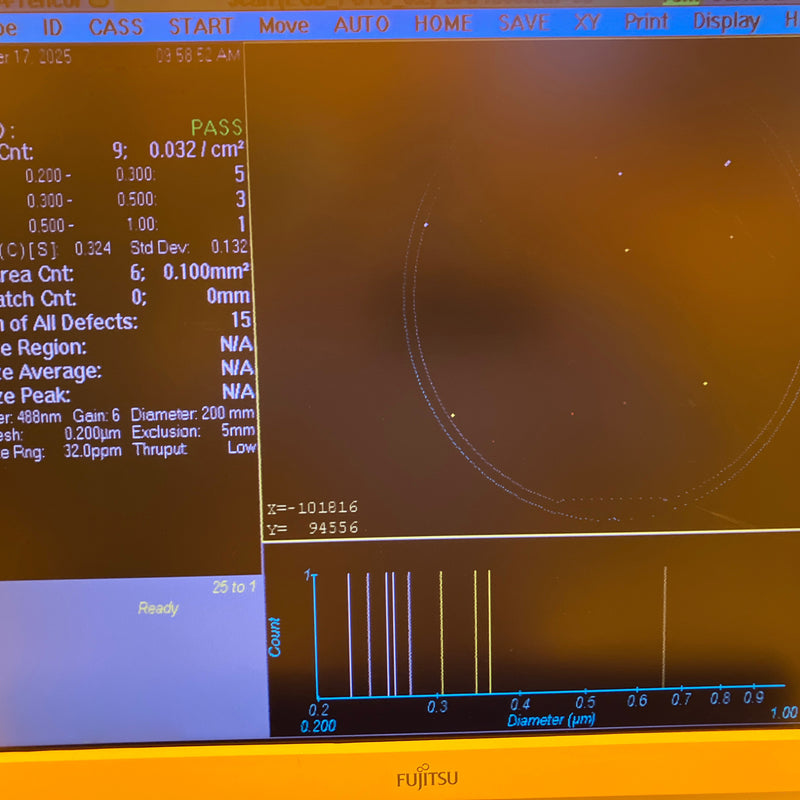 KLA Surfscan 6420 Particle Defect System