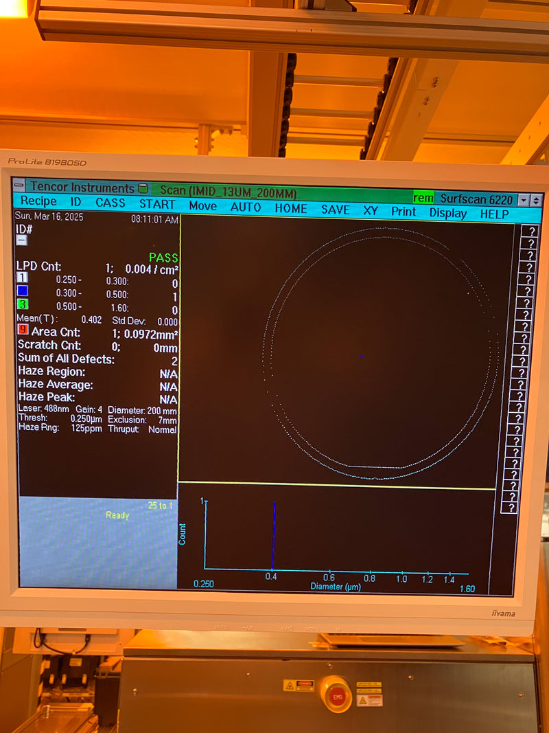 KLA Surfscan 6220 Particle Defect System