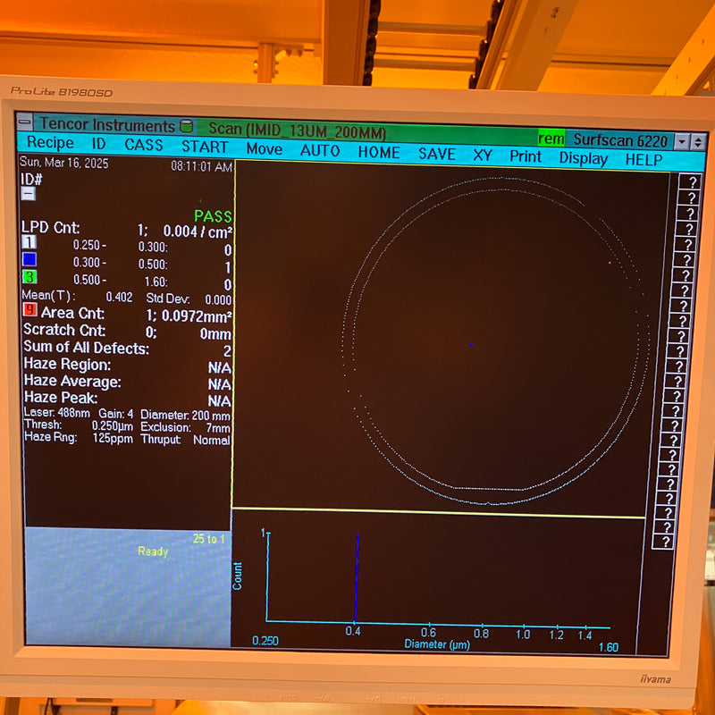 KLA Surfscan 6220 Particle Defect System