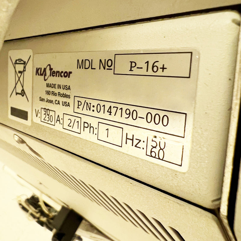 KLA P 16 + Surface Profilometer