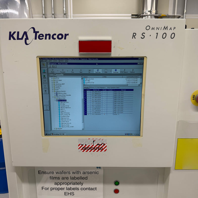 KLA OmniMap RS 100 Resistivity Mapper