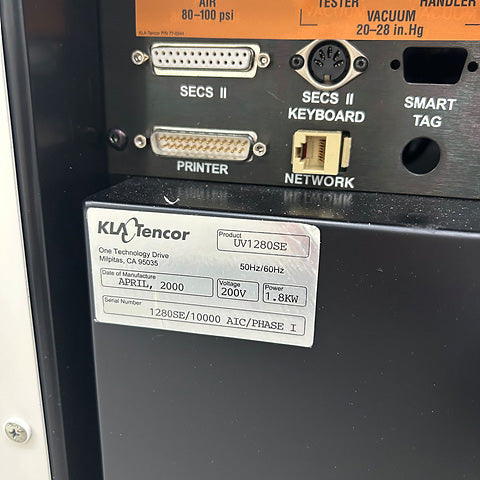 KLA UV 120 SE Thin Film Measurement System