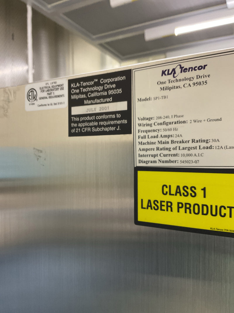 KLA Surfscan SP 1 TBI Inspection System