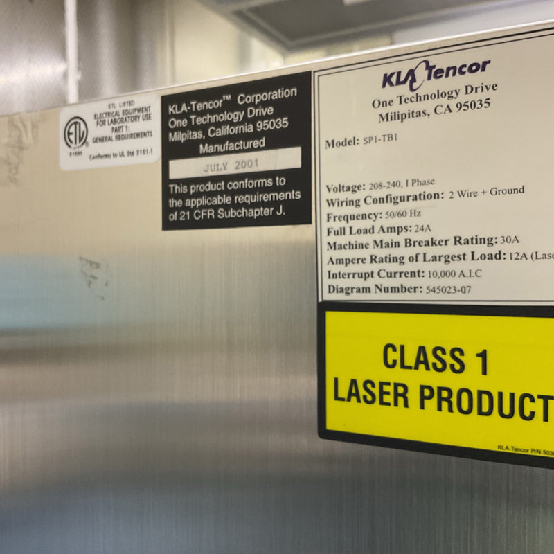 KLA Surfscan SP 1 TBI Inspection System