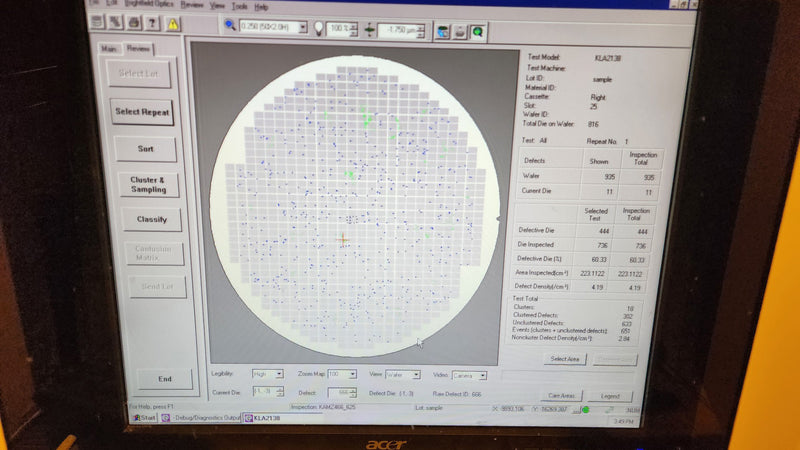 KLA 2138 XP Inspection System