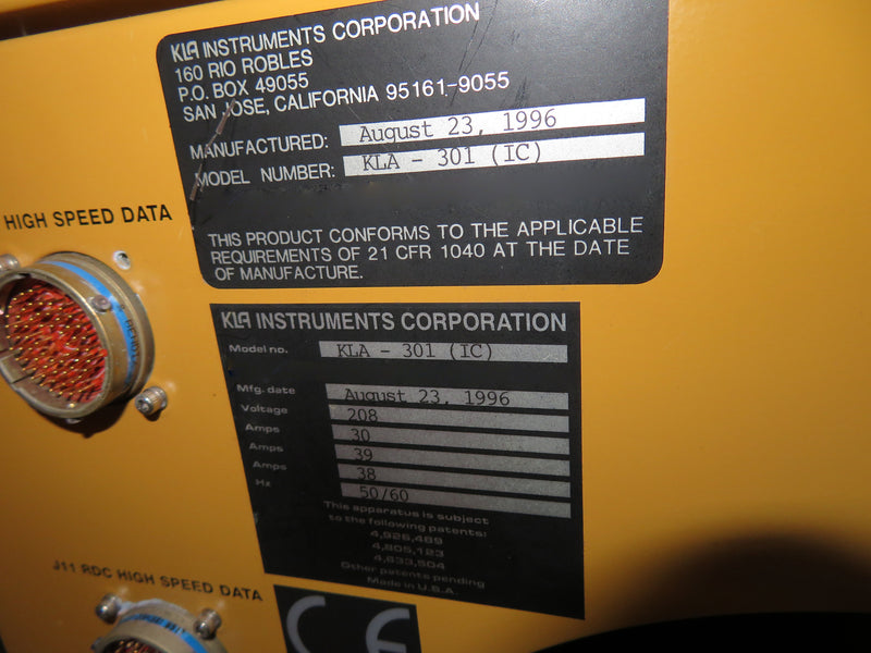 KLA Starlight 301 / 300 SL Inspection / Measurement