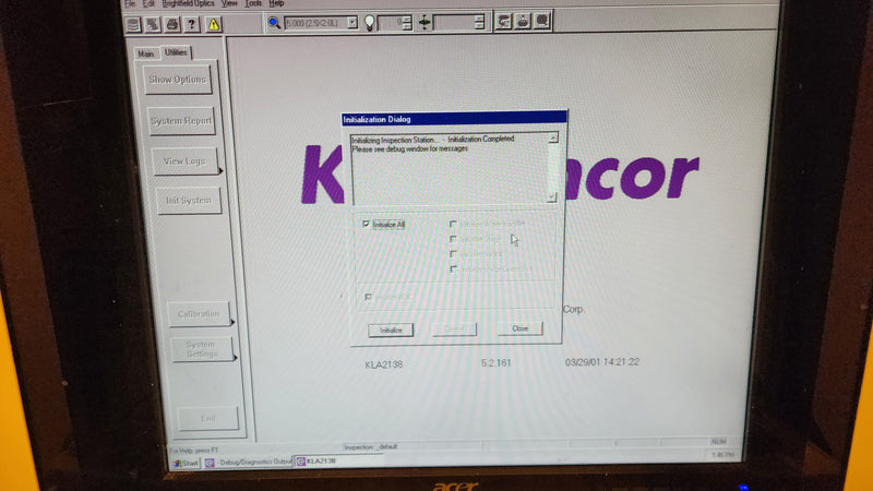 KLA 2138 XP Inspection System