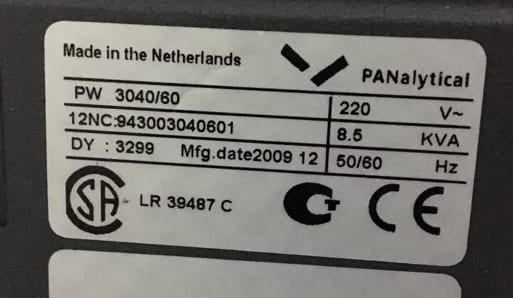 Malvern Panalytical X'Pert Pro