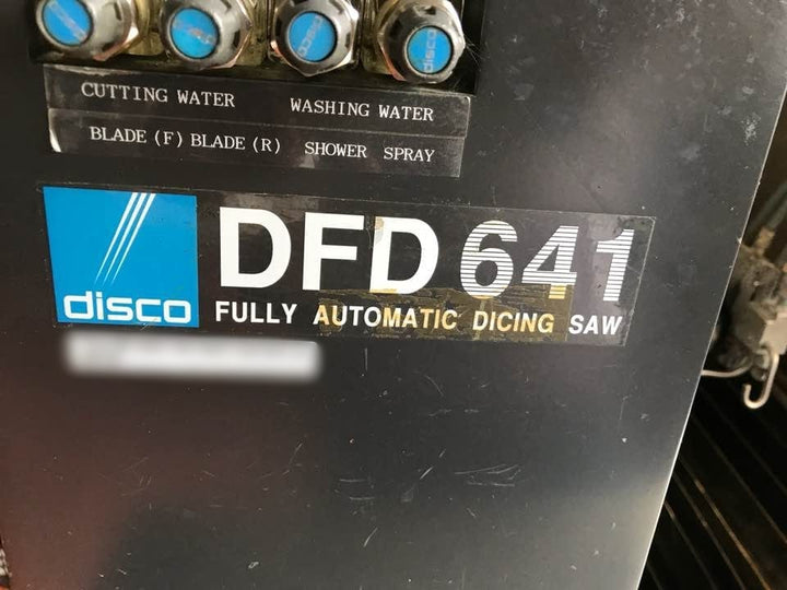 Disco DFD 641 Automatic Dicing Saw