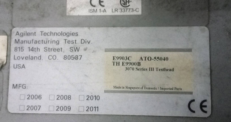 Keysight / Agilent 3070 ICT (In Circuit Tester)