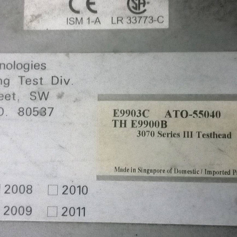 Keysight / Agilent 3070 ICT (In Circuit Tester)