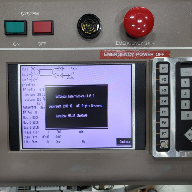 Lam / Novellus / Gasonics L 3510 Plasma Asher