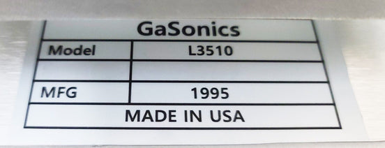 Lam / Novellus / Gasonics L 3510 Plasma Asher
