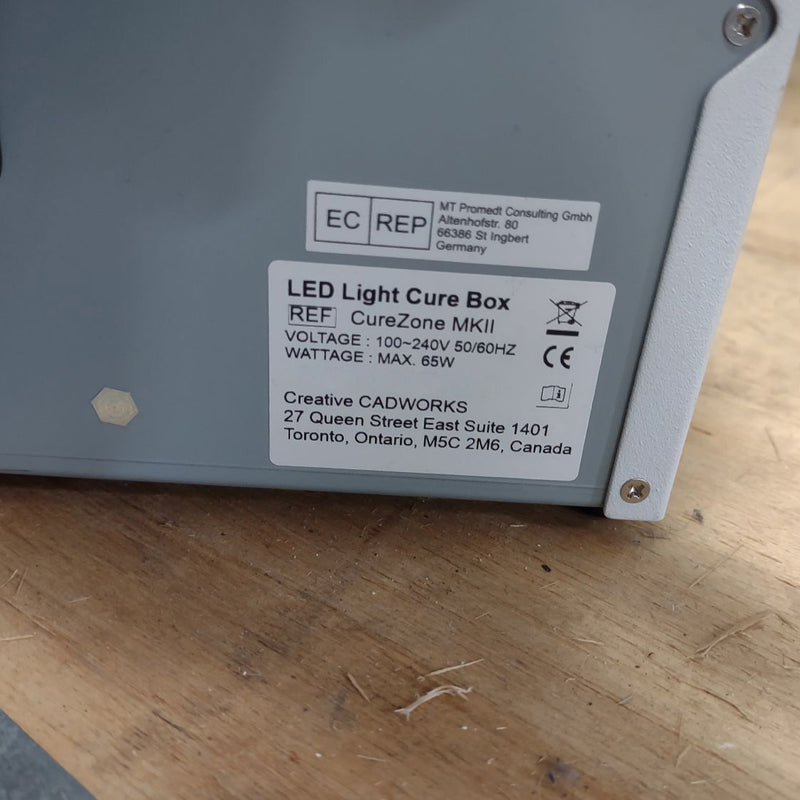 Creative Cadworks CureZone MK II LED Light Cure Box
