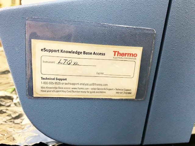 Thermo Scientific LTQ XL Mass Spectrometer