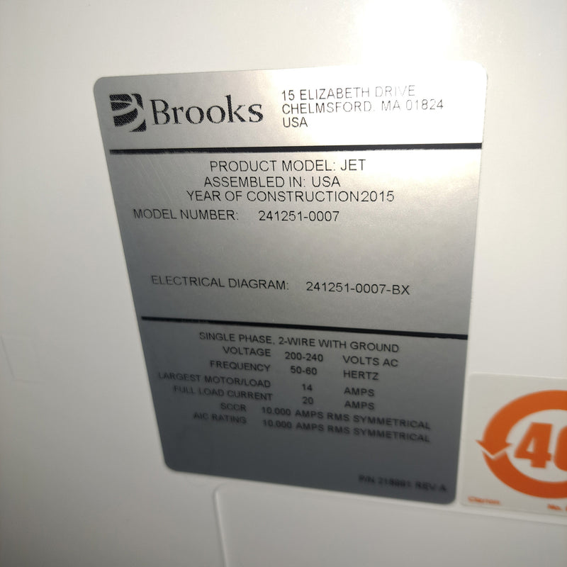 Brooks Jet EFEM (Equipment Front End Module)