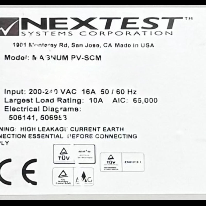 Teradyne / Nextest Magnum 1 PV Tester