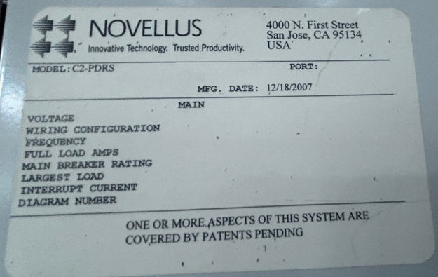 Lam / Novellus Concept Two Dual Sequel CVD (Chemical Vapor Deposition)
