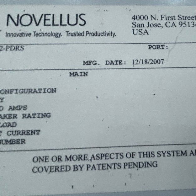 Lam / Novellus Concept Two Dual Sequel CVD (Chemical Vapor Deposition)