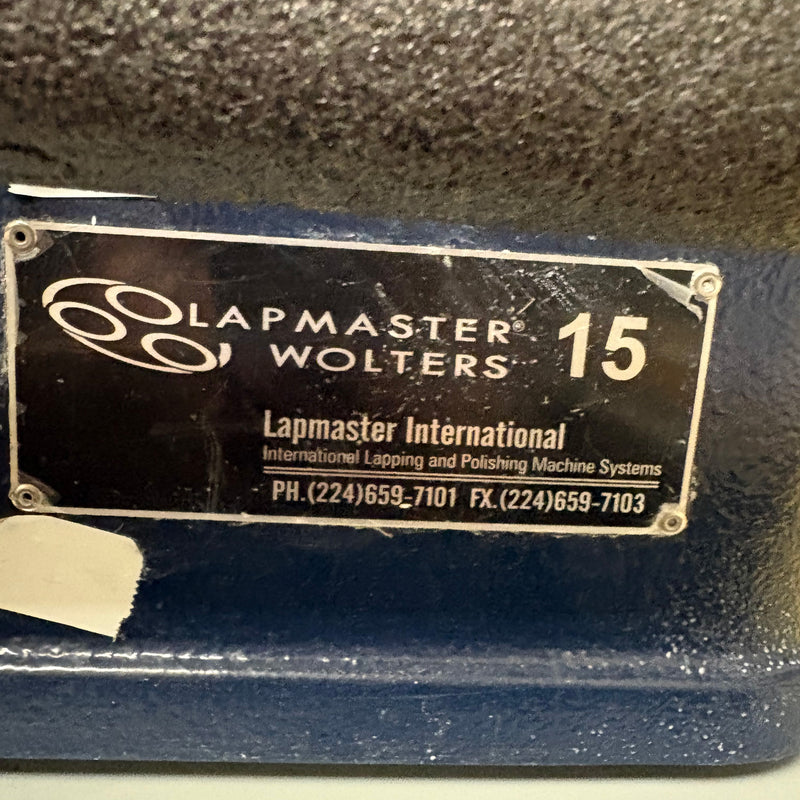 Lapmaster 15 Lapper / Polisher