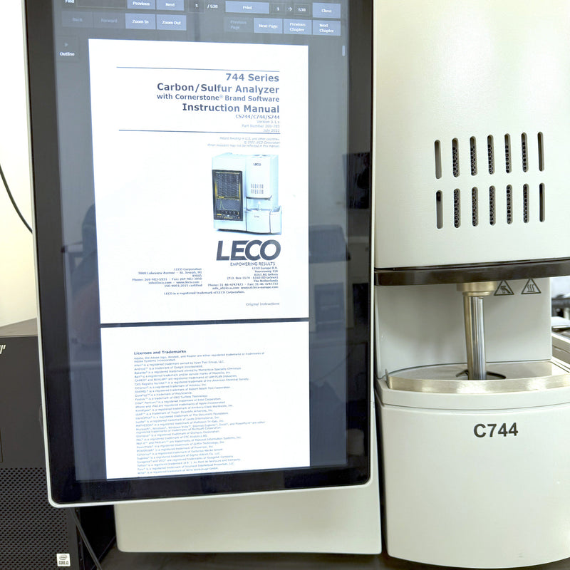 Leco C 744 Carbon Analyzer