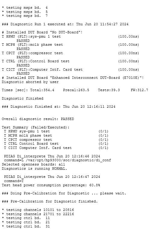 Advantest 93000 PS 800 Tester