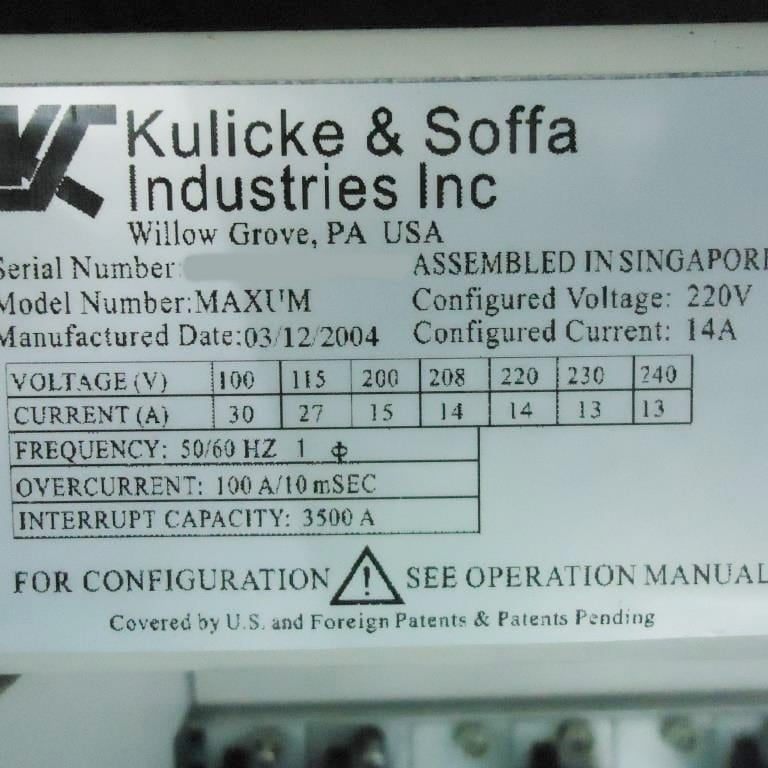 K&S Maxum Wire Bonder