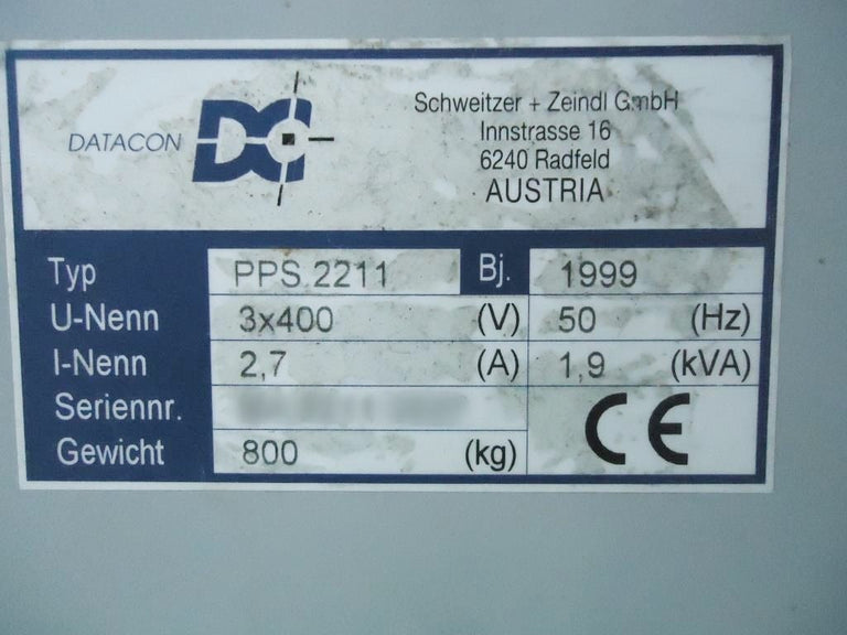 Besi / Datacon PPS 2211 Underfilling Machine