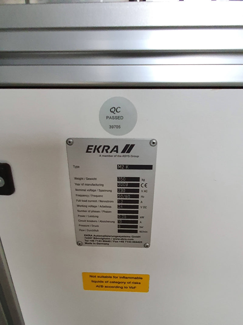 Ekra M 2 K Semi-Automatic Screen Printer