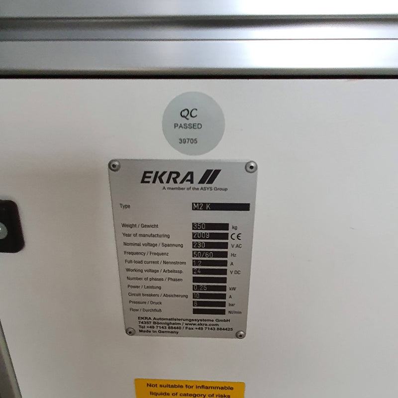 Ekra M 2 K Semi-Automatic Screen Printer