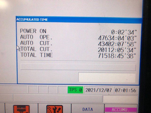 Mazak Horizontal Center Nexus 6800 II CNC