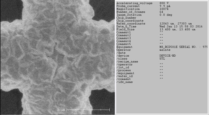 Hitachi S 9220 CD-SEM (Critical Dimension Scanning Electron Microscope)