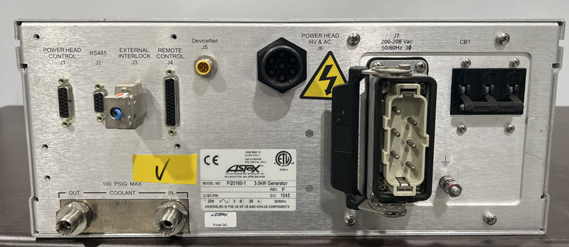 MKS FI 20160 1 Microwave Plasma Generator