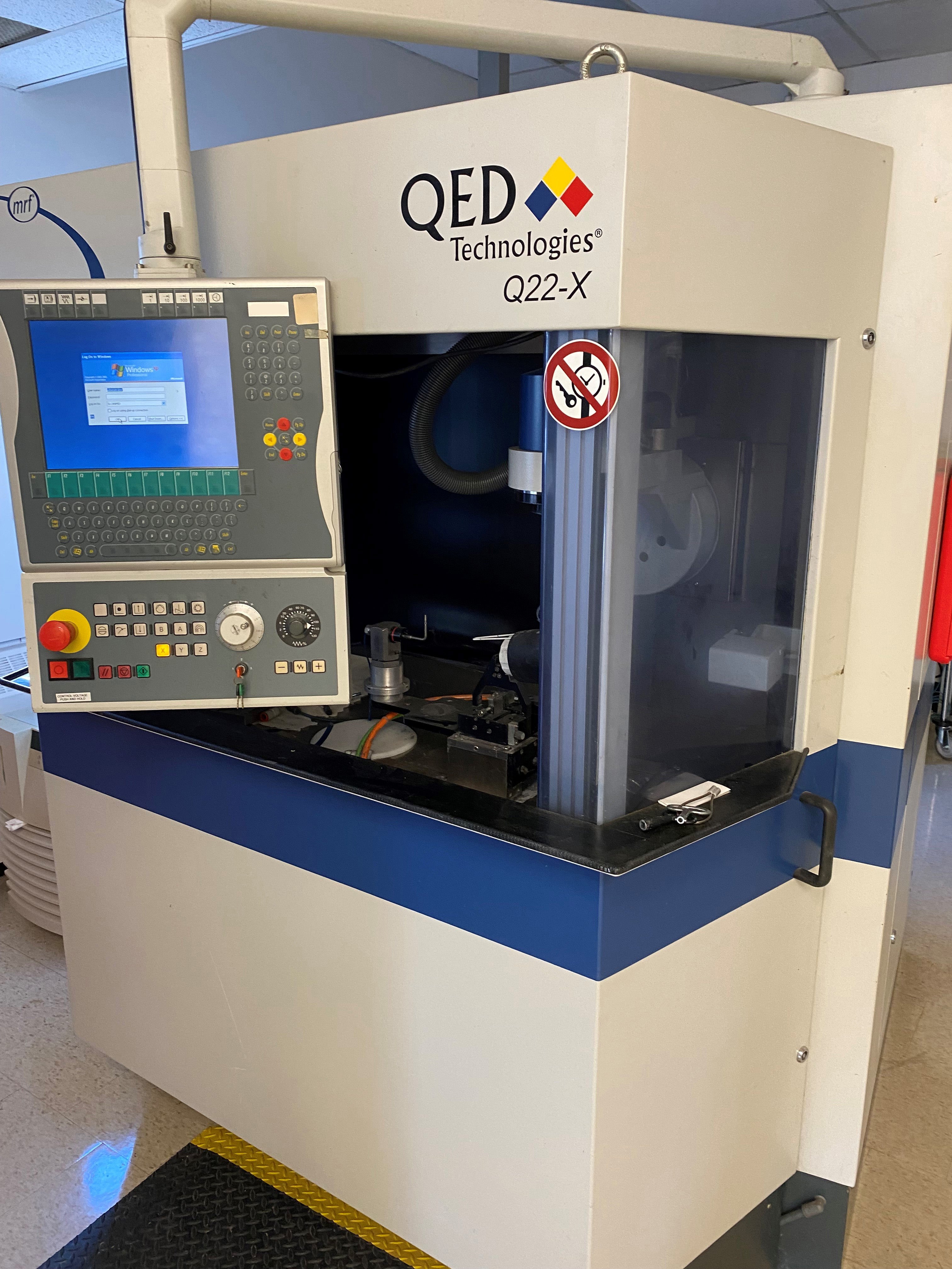 Qed Machine QED Technologies Q 22 X MRF (Magnetorheological Finishing) – Bridge ...