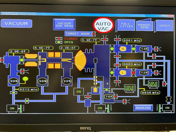 Varian E 500 EHPI Ion Implant System
