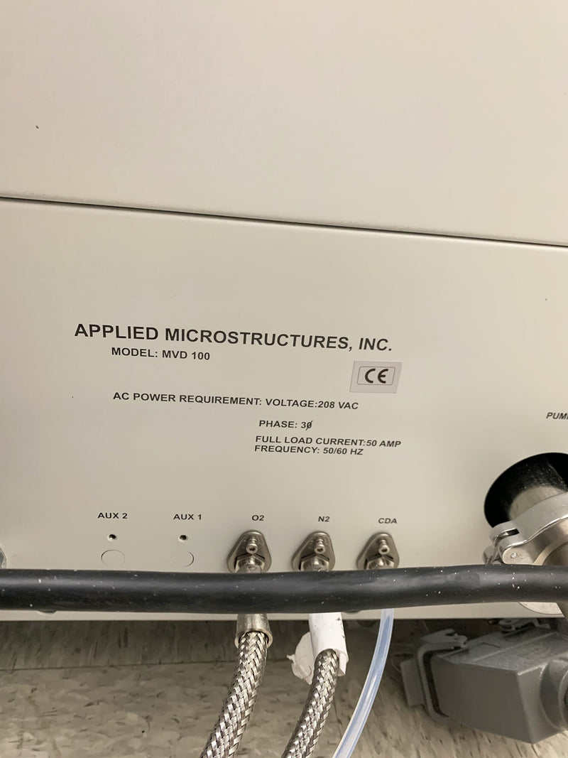 Applied Microstructures MVD 100 Vapor Deposition