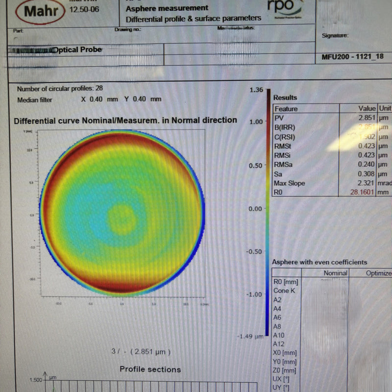 Mahr MarForm MFU 200 Aspheric 3D Precision 3D Measuring Station