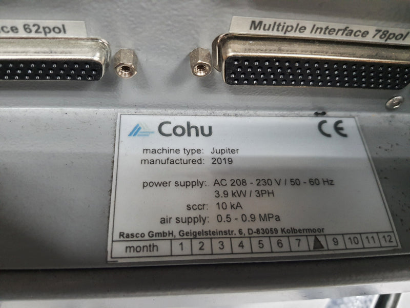 Cohu Jupiter Gravity Feed Handler