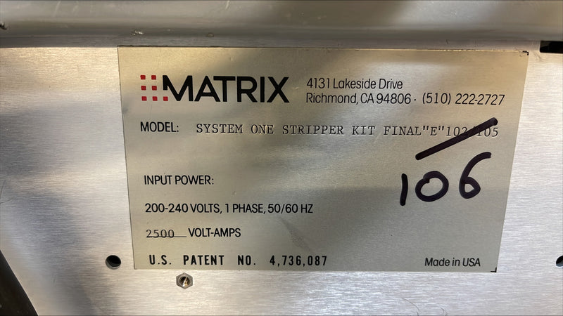 Matrix 106 Asher