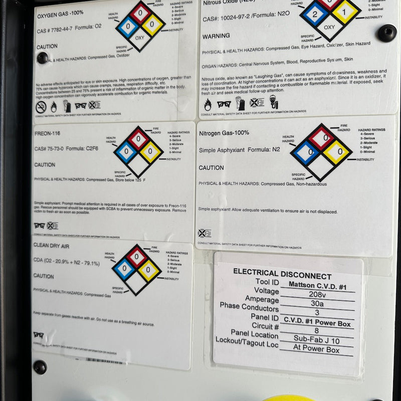 Mattson Aspen CVD (Chemical Vapor Deposition)